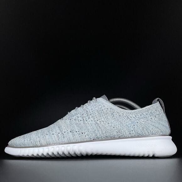 Cole Haan Other - Cole Haan Zerogrand Stitchlite Men’s 10 M Blue Knit Casual Dress Shoes Sneakers